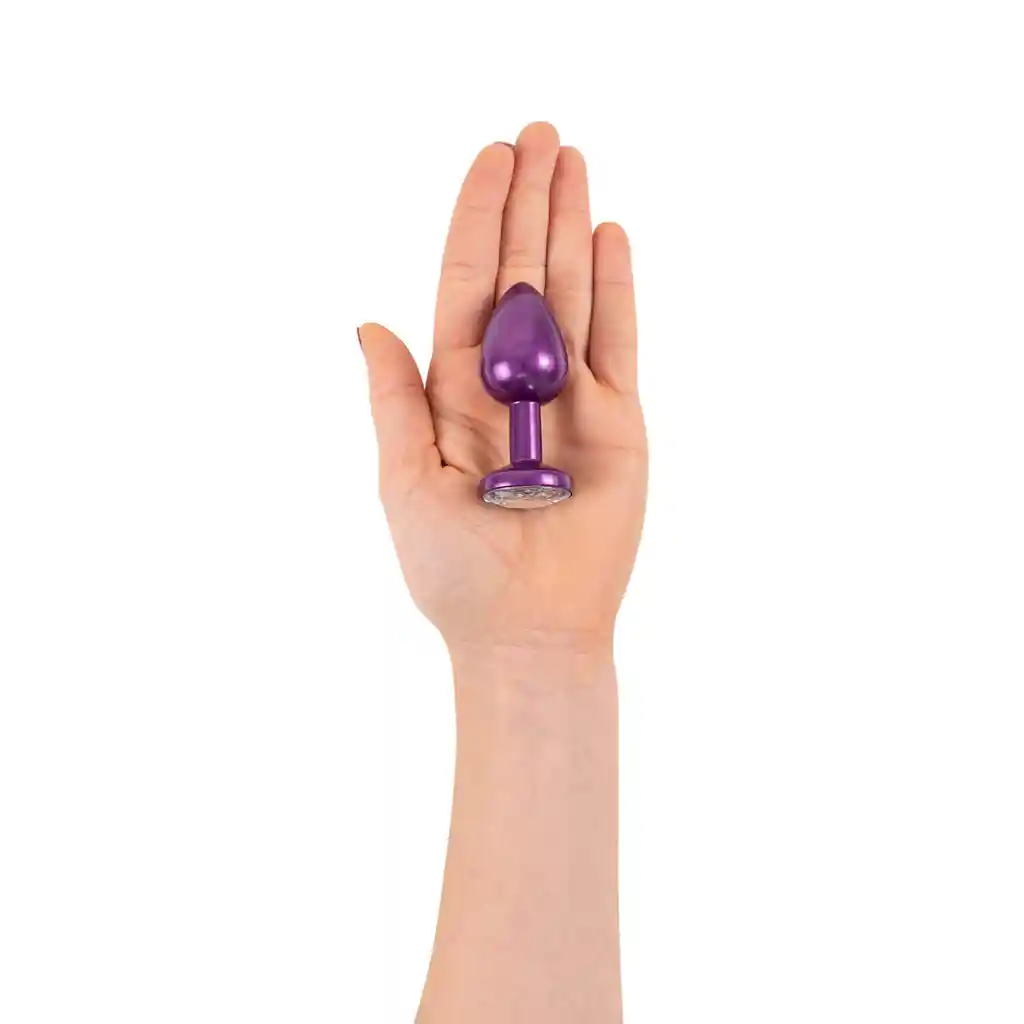 Plug Anal Metalico Talla S Dipsy Morado Camtoyz