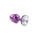 Plug Anal Metalico Talla S Dipsy Morado Camtoyz