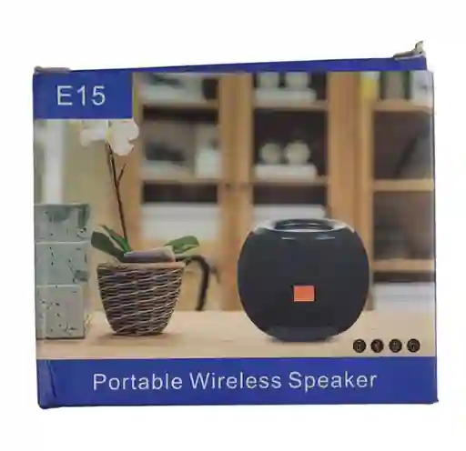 Parlante Inalámbrico E15. Portable Wireless Speaker