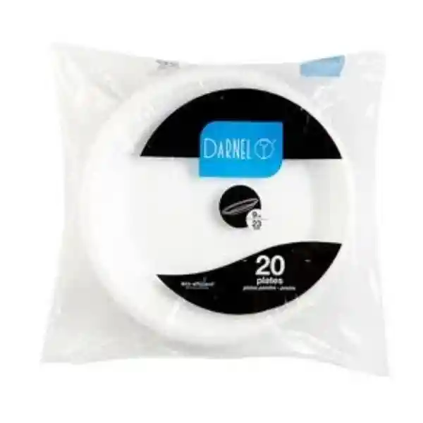 Plato Icopor Darnel 15,5 X 20 Und