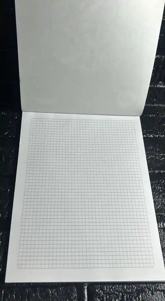 Block Carta Cuadros Dama X70 Hojas Cod.1336-1