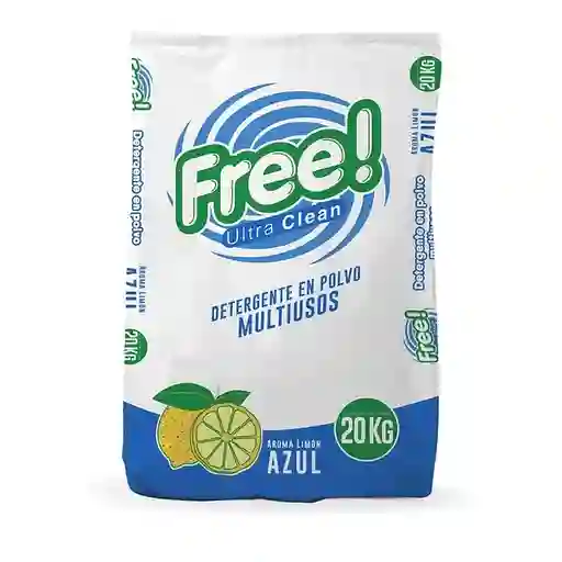 Detergente En Polvo Limon X 20 Kg