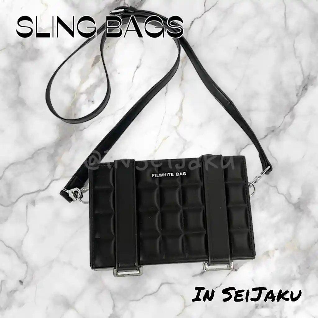 Sling Bag De Cofre Acolchonado