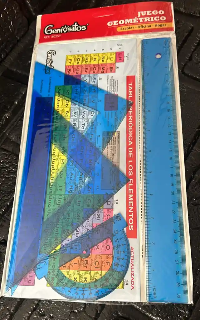 Juego Geometrico - Escuadras Economico