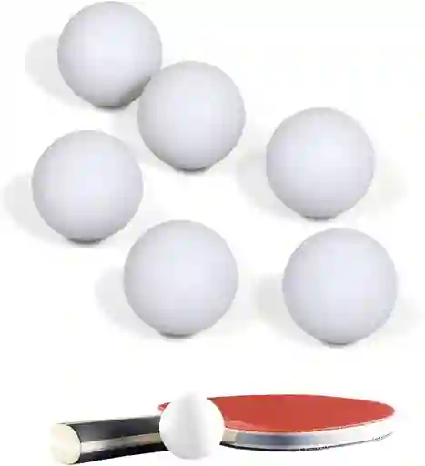 6 Pelotas Bolas Ping Pong Tenis De Mesa Importadas