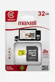 Micro Sd 32 Gb Maxell Class 10