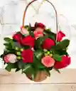 Arreglo Floral Canasta De Rosas