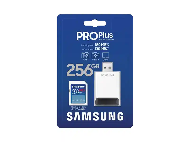 Micro Sd 256gb Samsung Pro Plus/ Calss 10/ 4k