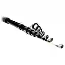 Caña Pescar Telescópica Barra 360 + Carrete Fina Fibra Pesca