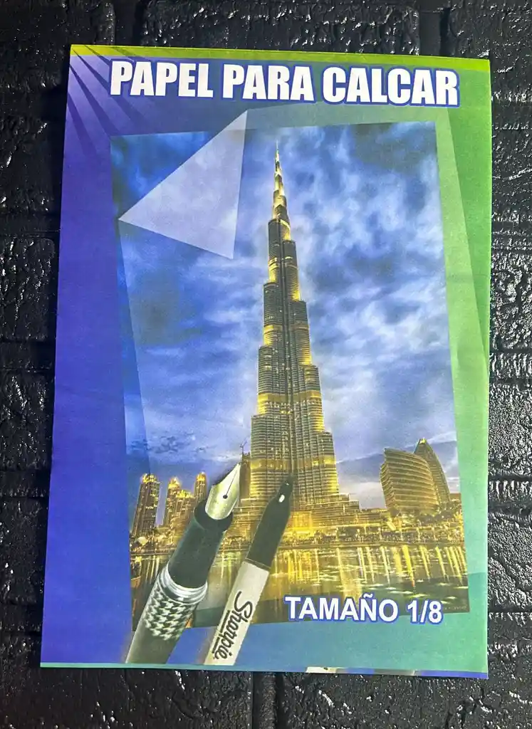 Block Calcante 1/8 X25 Hojas