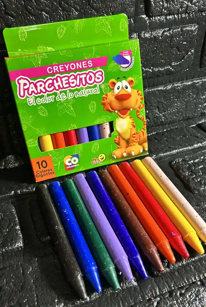 Crayones / Crayola Parchesitos Jumbo X10