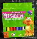 Crayones / Crayola Parchesitos Jumbo X10