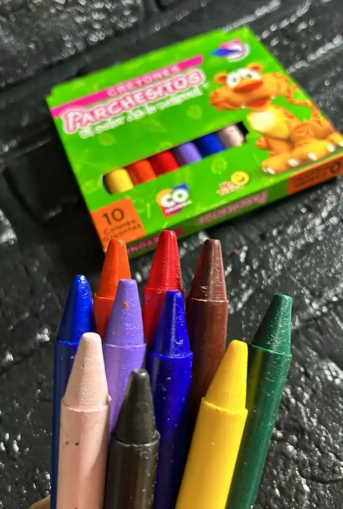 Crayones / Crayola Parchesitos Jumbo X10