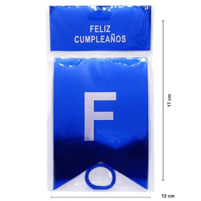 Festones De Feliz Cumpleaños Azul