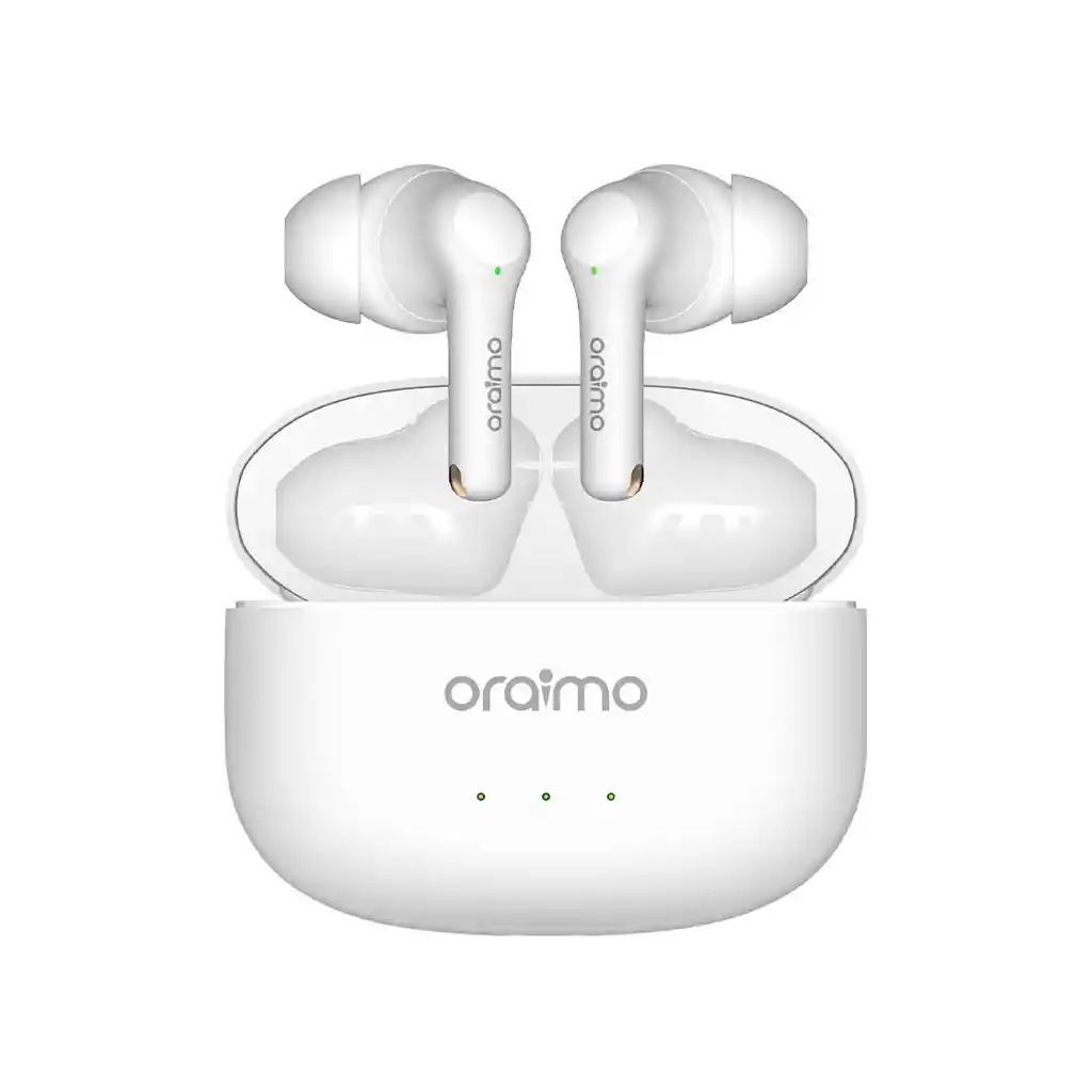 Audífonos Bluetooth 5.3 Iphone Android Oraimo Freepods 3c Blanco