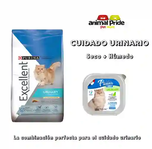 Excellent® Urinary Cat 1 Kg Gratis Plaisir® Urinary Care 100 G