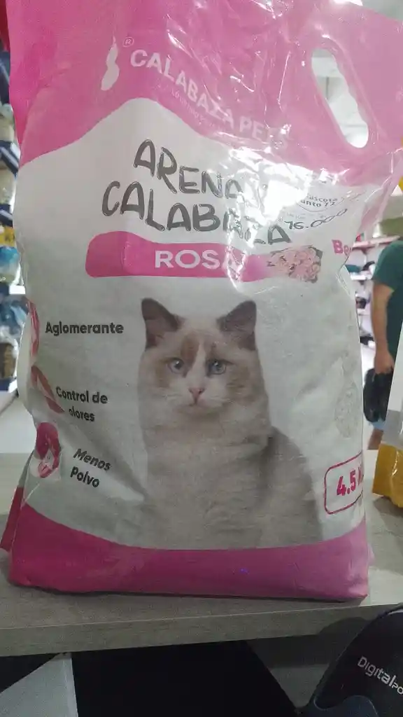 Arena Calabaza Olor A Rosa De 4.5kg