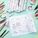 Rollos X2 Para Niños Colorear Con Adesivo