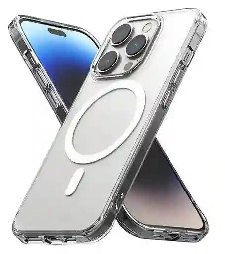 Carcasa Con Carga Inalámbrica Magsafe Transparente Para Apple Iphone 14 Pro Max