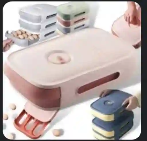 Organizador De Huevos Caja De Almacenamiento