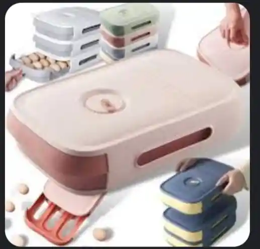 Organizador De Huevos Caja De Almacenamiento