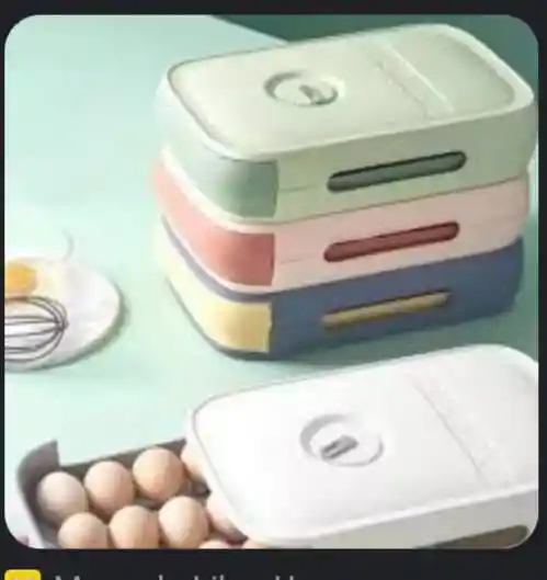 Organizador De Huevos Caja De Almacenamiento
