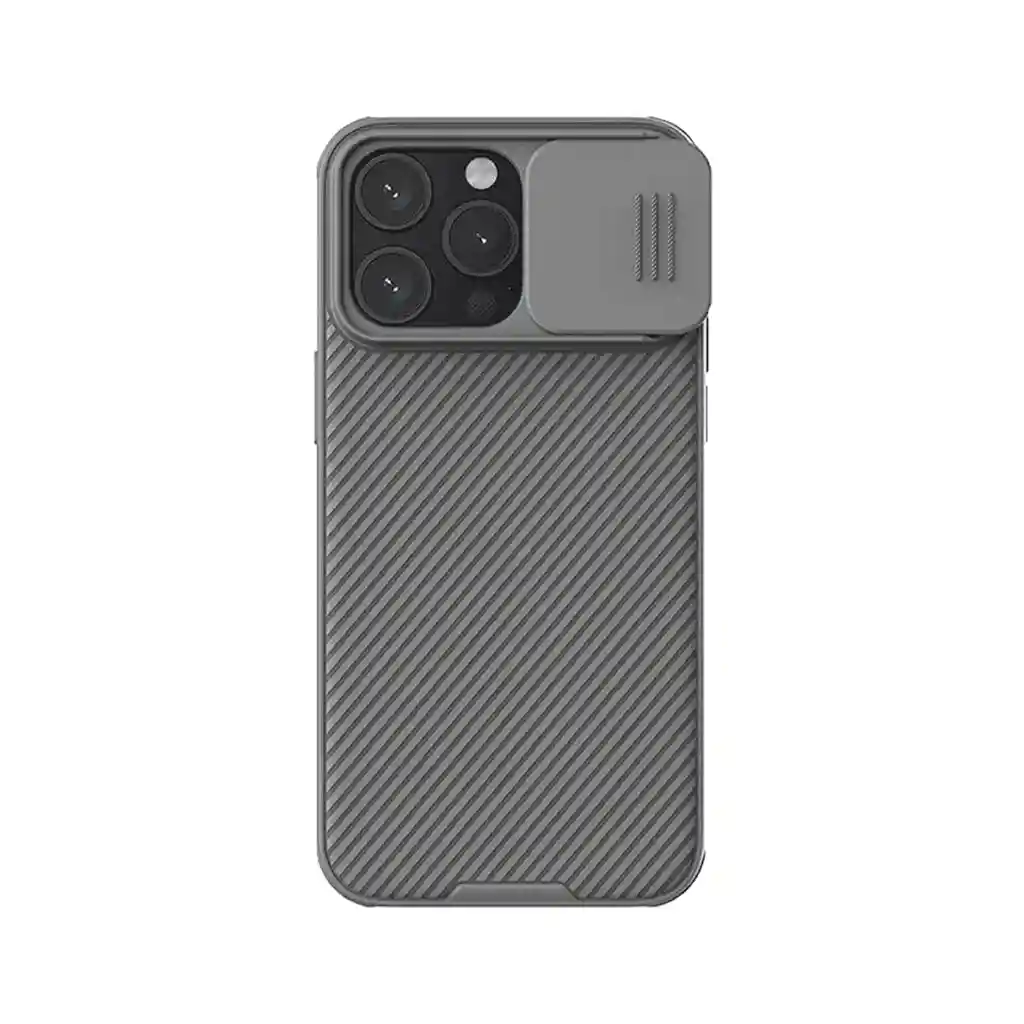 Estuche Iphone 15 Pro Max Nillkin Camshield Pro Case (gris)