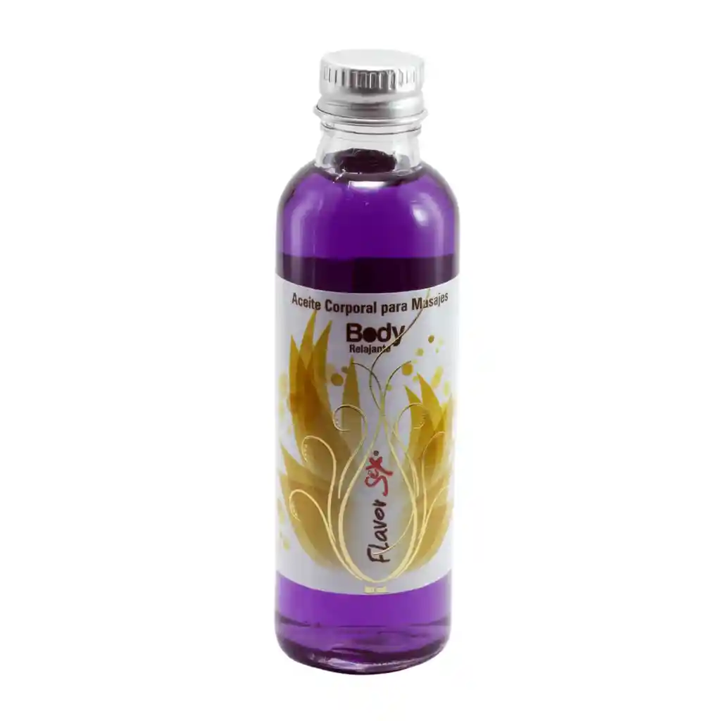 Aceite Masajes Relajante Body Flavor Uva 60 Ml