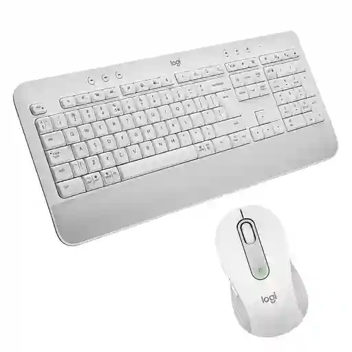 Logitech Combo Signature Wireless Teclado K650 + Mouse M650 Blanco