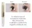 Pestañina 2 En 1 Negra Y Transparente Step 2 Thick Fine Long Collagen Ref 428