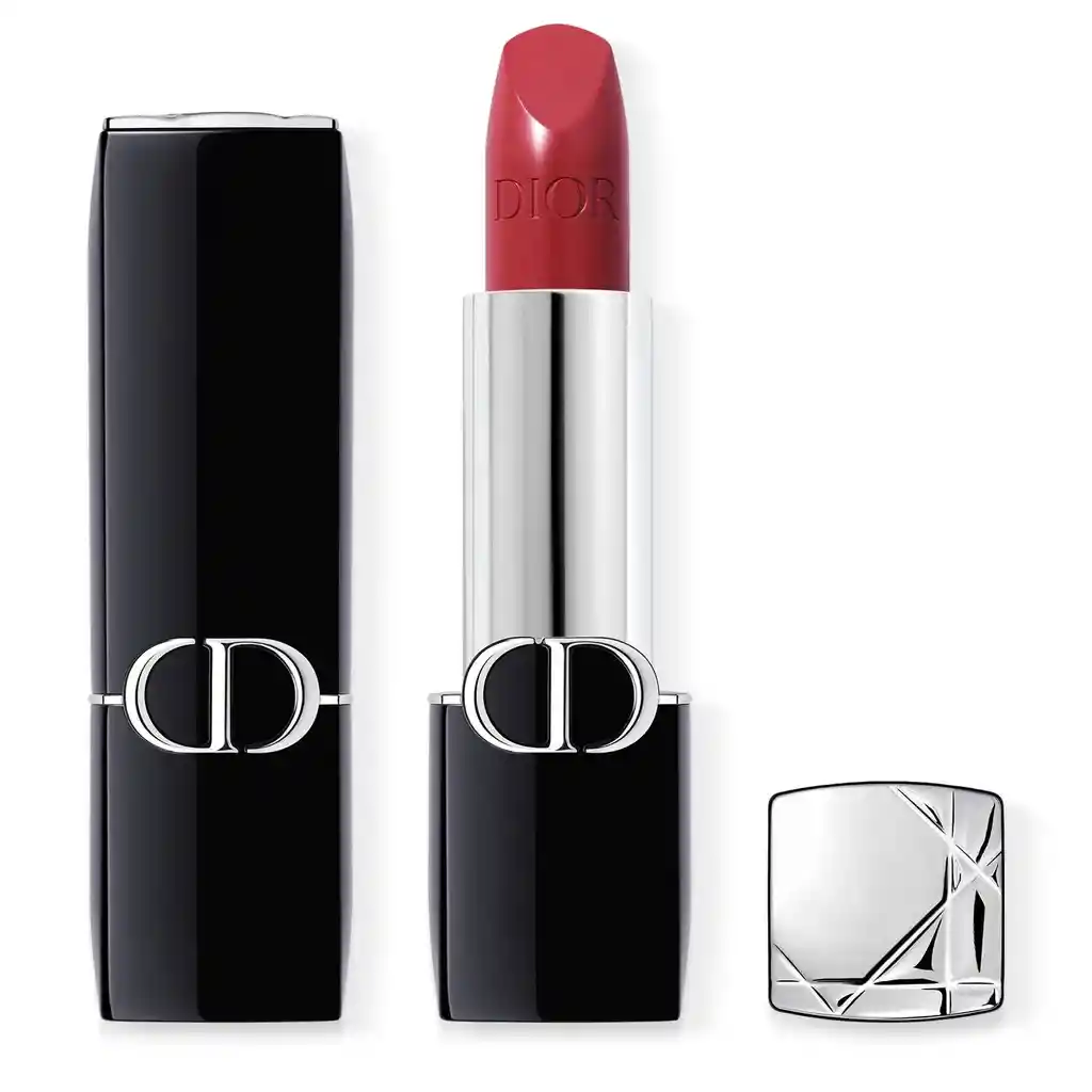 Labial Rouge Dior Confort Y Larga Duración-tratamiento Floral Hidratante 525 Chérie Satin