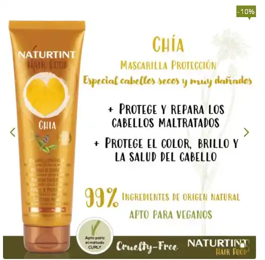 Hair Food Mascarilla Chia