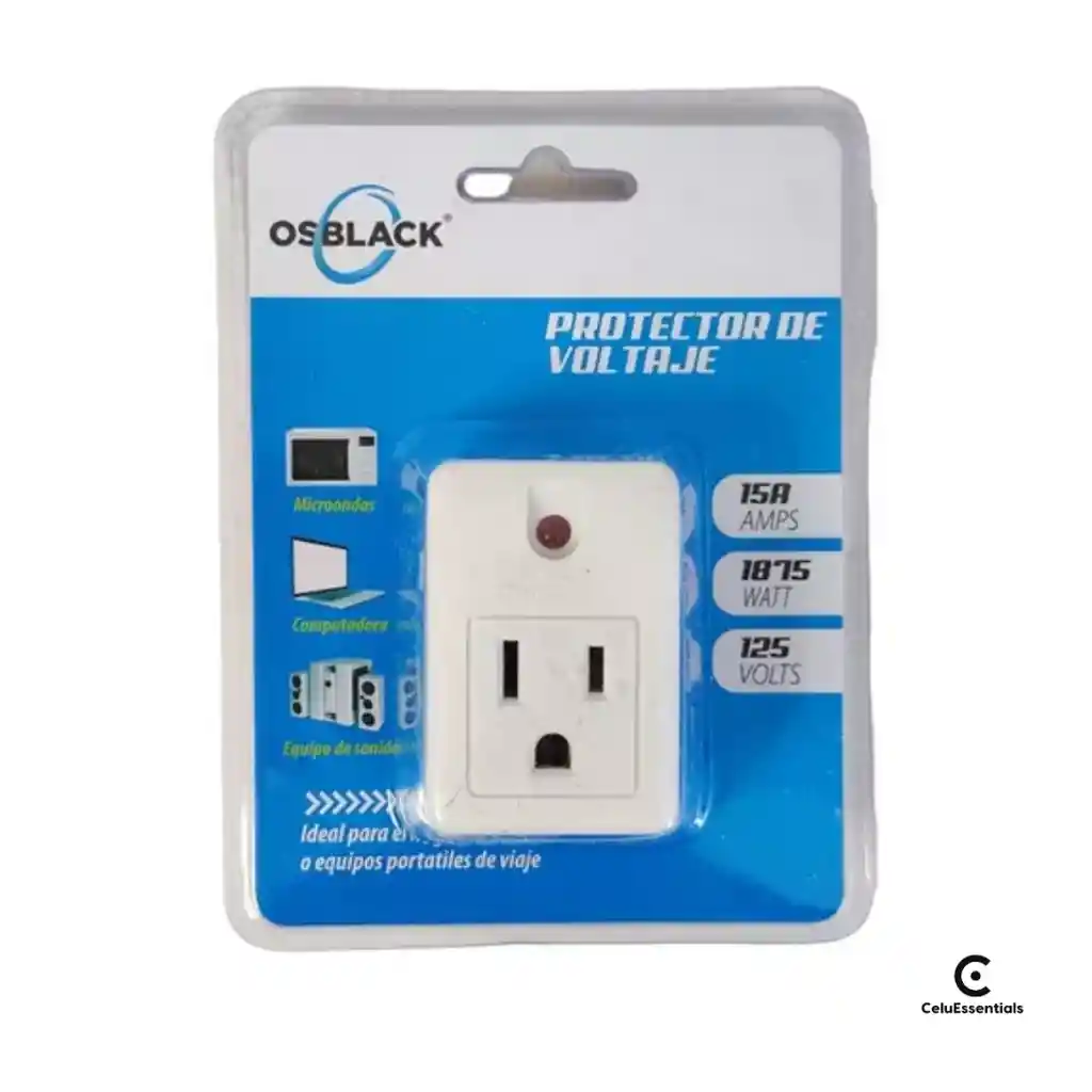 Protector De Voltaje Osblack 15a 1800w