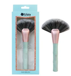 Cristy- Brocha Abanico Para Rubor Grande - 16 Cm De Diametro