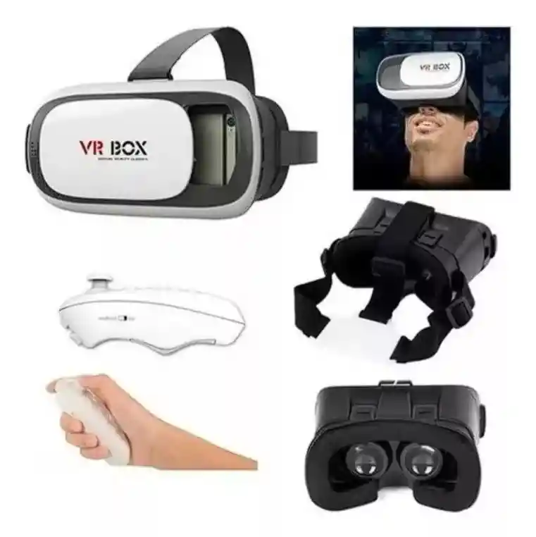 Gafas 3d Realidad Virtual Vr Box + Control Bluetooth