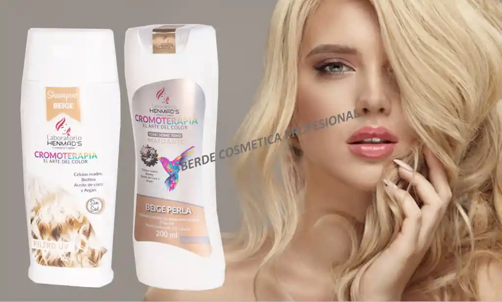 Kit Matizante Mascarilla + Shampoo Beige Cromoterapia