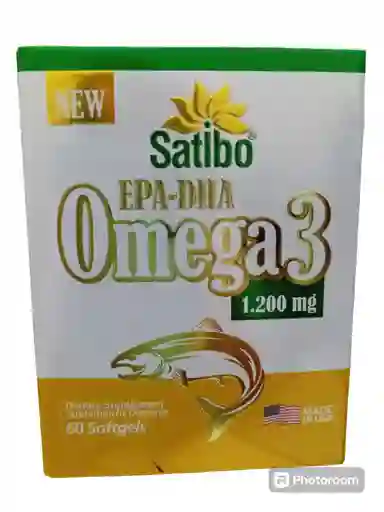Omega 3 Epa-dha X 60 Softgels Satibo