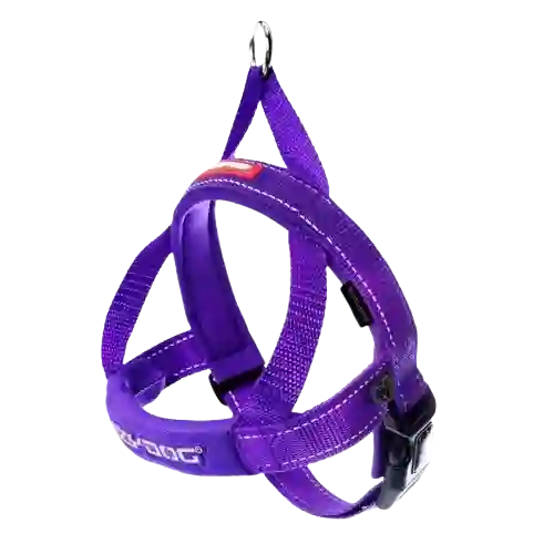 Arnés Para Perro Quick Fit Morado Ezydog S