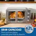 Horno Freidora Oster Tssttvfdmafns Plateado 42l