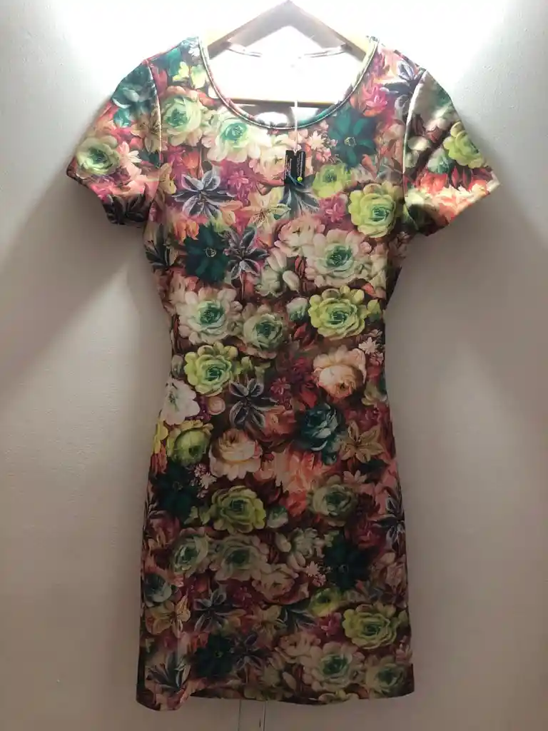 Vestido Estampado Stretch.