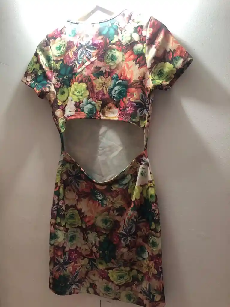 Vestido Estampado Stretch.