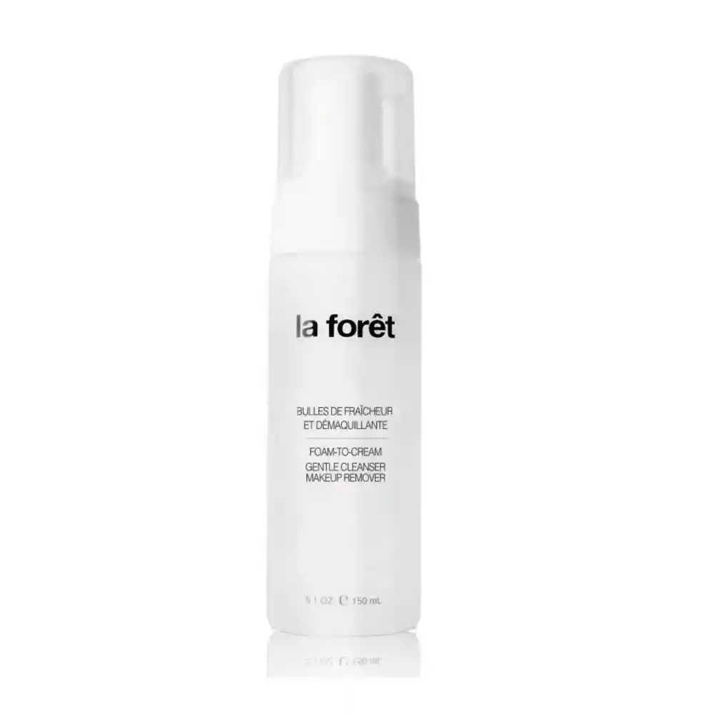 Espuma Limpiadora La Foret Bulles De Fraîcheu Et Démaquillante - Gentle Cleanser Makeup Remover