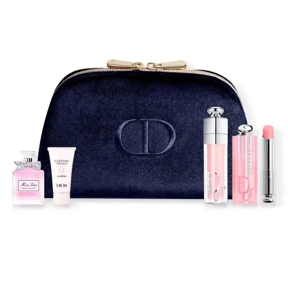 Set Dior Addict El Ritual De Belleza- Lip Glow + Lip Maximizer + Mini Le Sérum + Mini Fragrancia