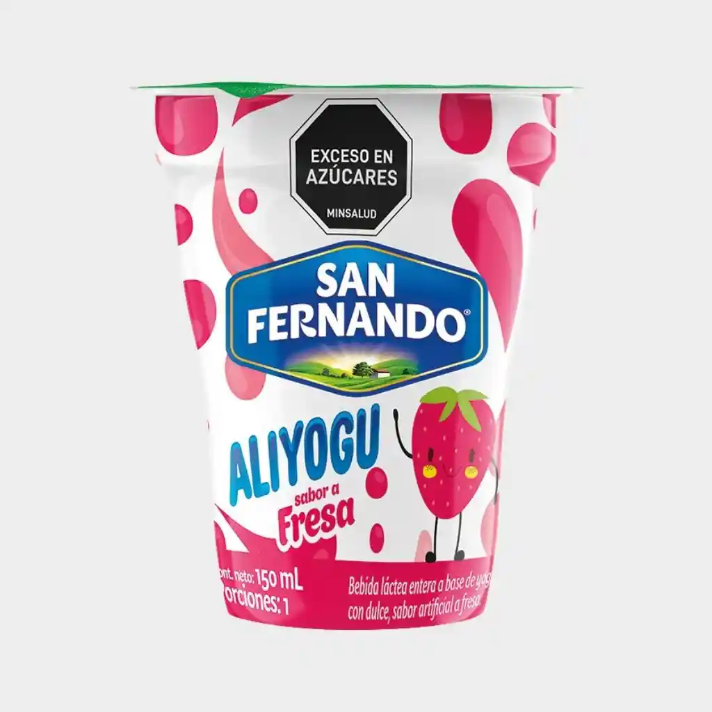 Aliyogu Fresa San Fernando 150g