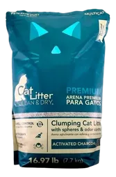 Arena Premium Cat Litter Carbón Activado 4.5 Kg