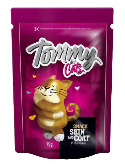 Tommy For Cats Snack Skin Coat 75 Gr