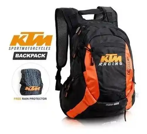 Maleta Mochila Grande Ktm Ogio Dakar Naranja