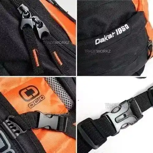 Maleta Mochila Grande Ktm Ogio Dakar Naranja