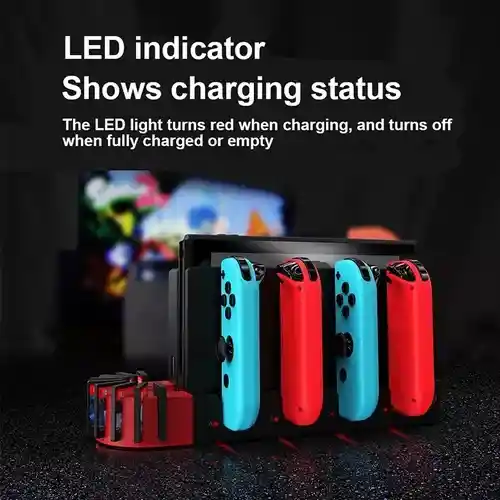 Cargador Estacion Ipega Pg-sw071 Para Joycon Nintendo Switch