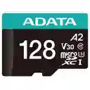 Memoria Micro Sd Adata 128gb Premier Pro Microsdxc/sdhc Uhs-i U3 Class10 (a2 V30)